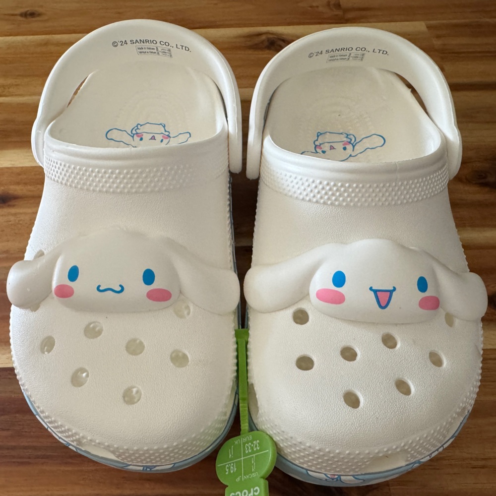 Cinnamoroll Crocs Size Kids Size 1